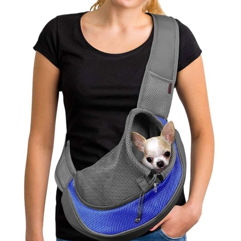 NWT YUDODO Blue Pet Sling Carrier 31001 Size L (10-15 lb)